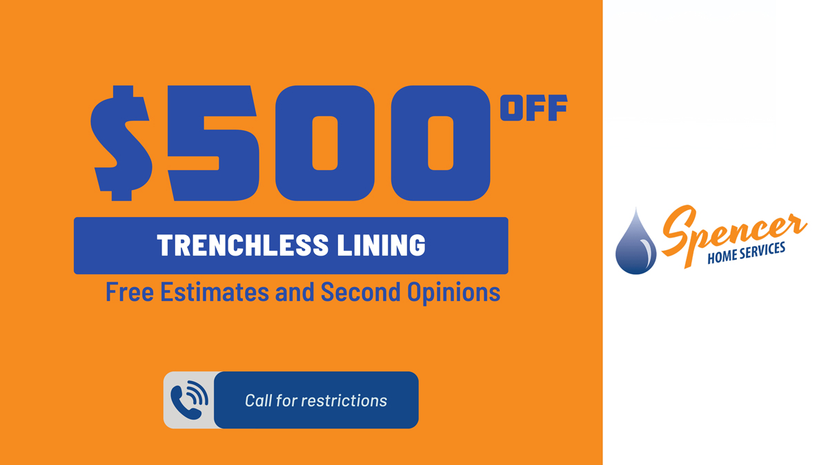 $500 Off Trenchless Lining