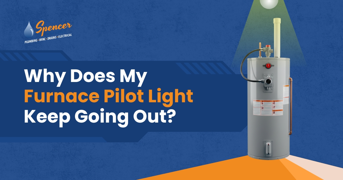 why does a furnace pilot light go out