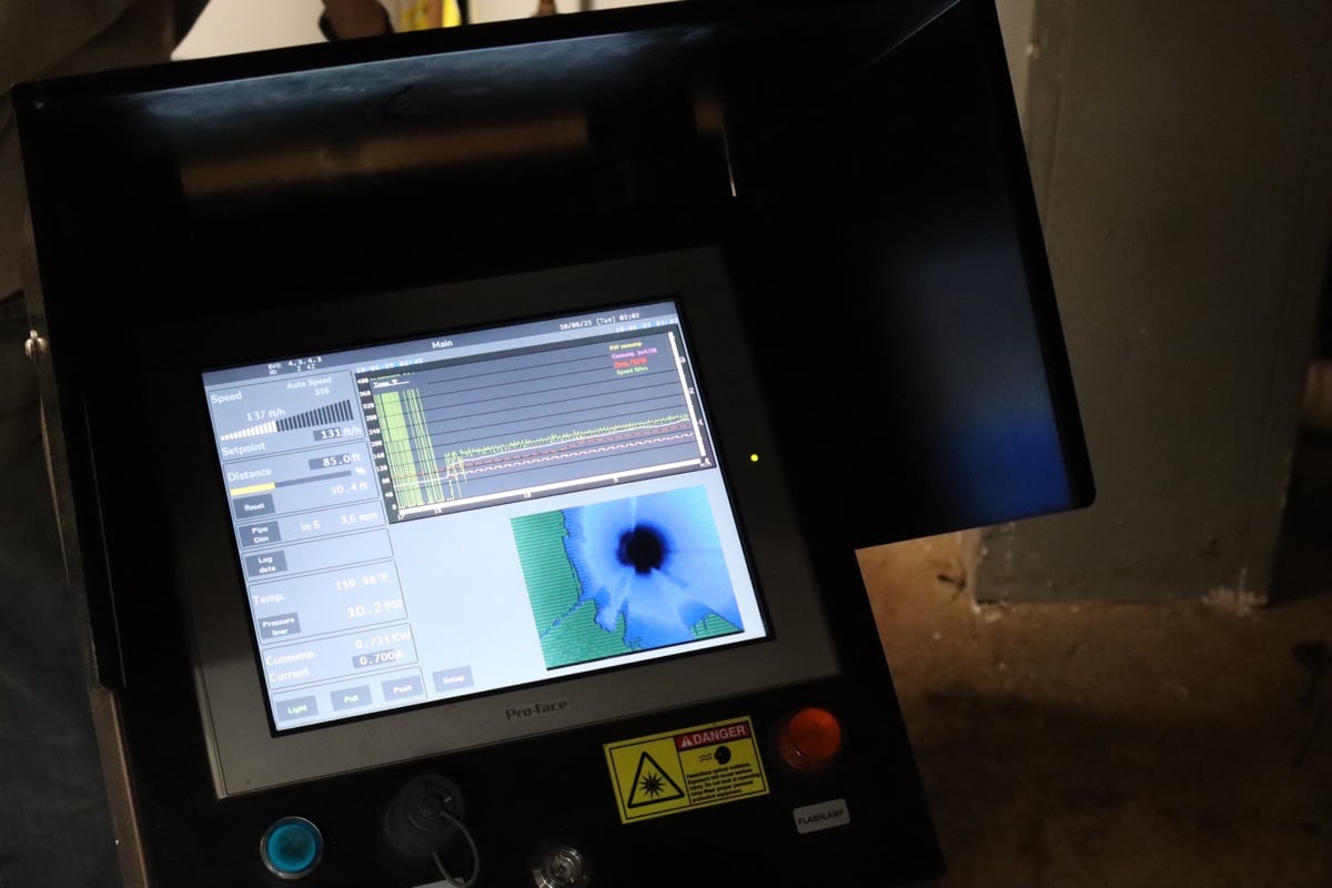 Spencer HVAC tech installing furnace in Peabody