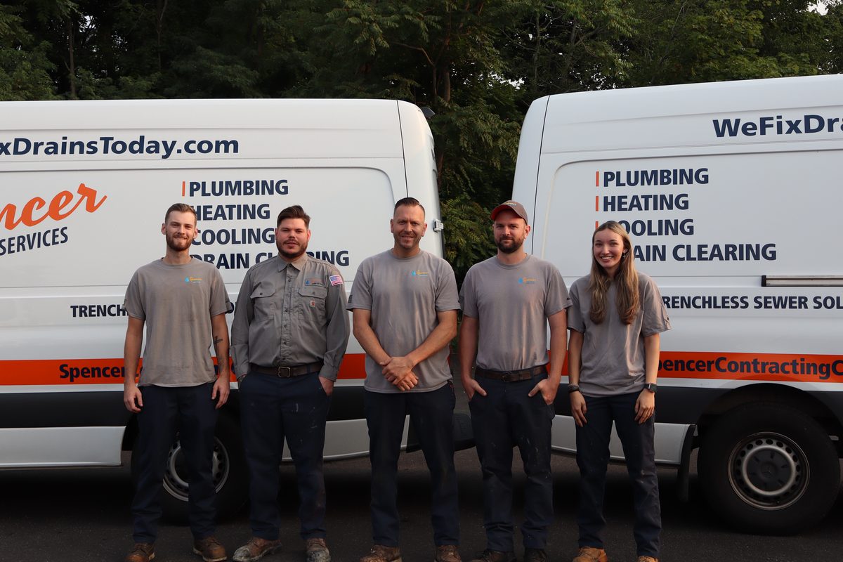 Spencer Home Services ductless mini split systems team