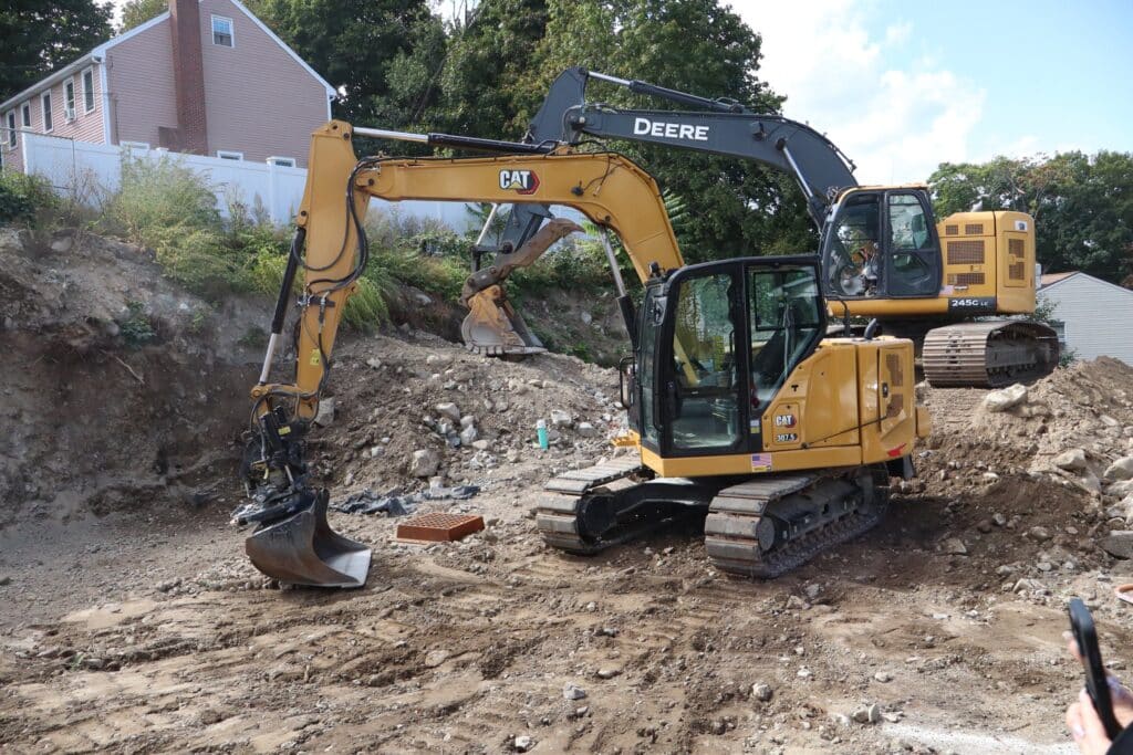 Spencer Home Services excavation work - excavation img
